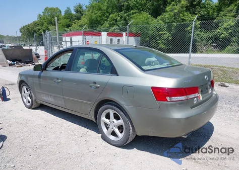 2007 Hyundai Sonata Limited/Se V6 из США, поврежденный, VIN 5NPEU46F07H274406